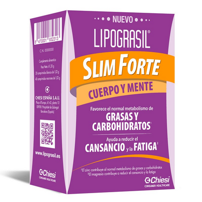 Lipograsil Slim Forte Corpo e Mente 20+40 Comprimidos
